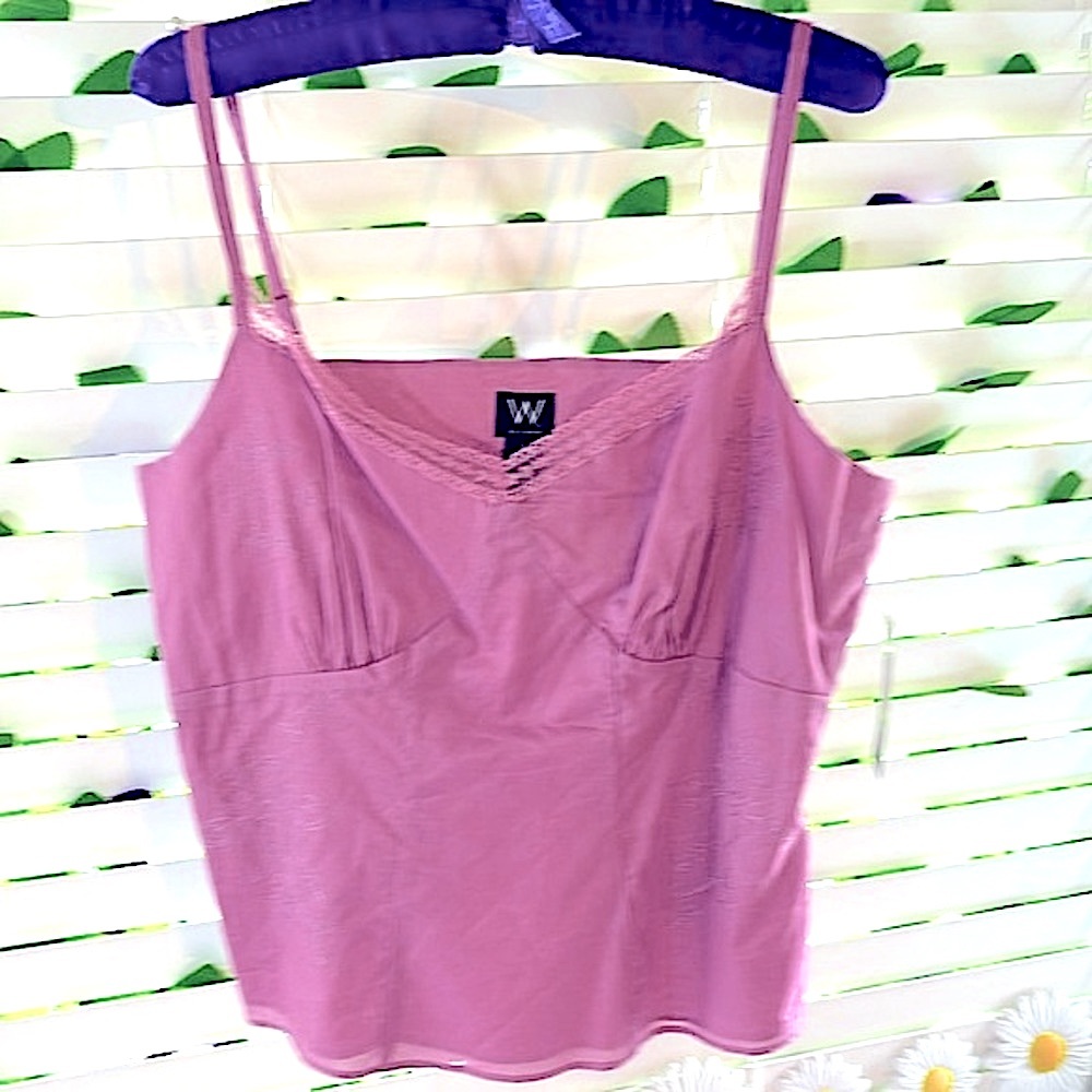 NEW! W Work to Weekend lilac lavender top